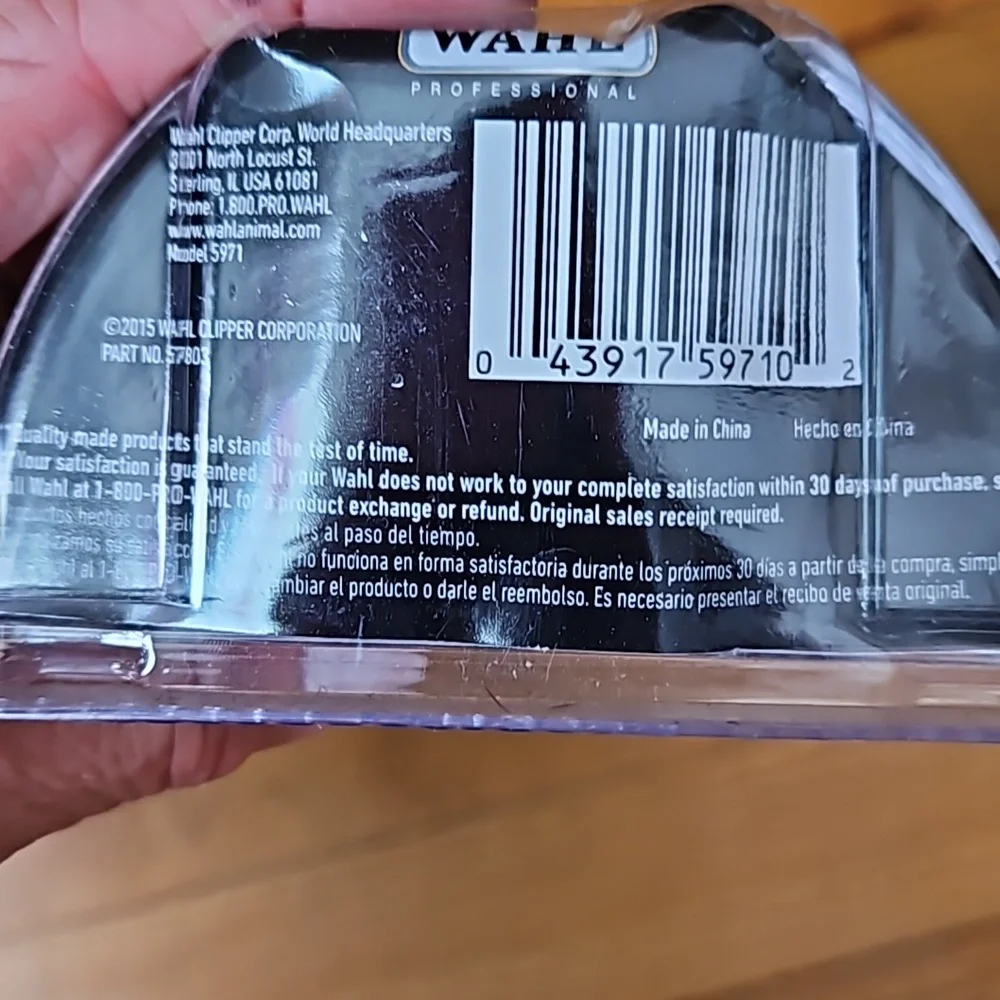 NIB WAHL PET Dog NAIL SMOOTHER